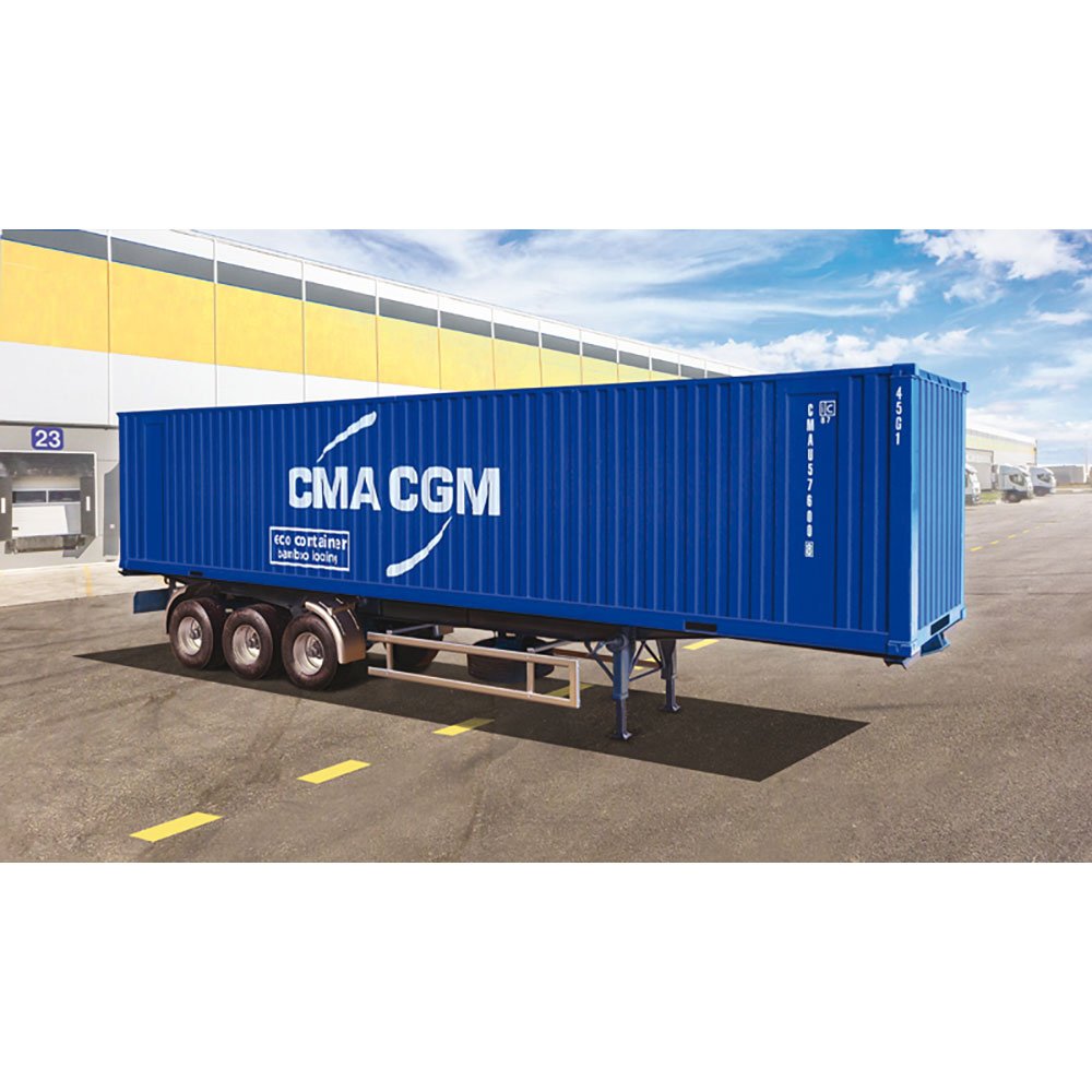 ITALERI 1/24 40FT CONTAINER TRAILER