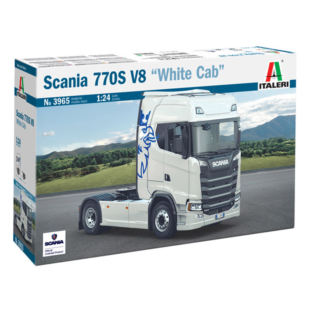 ITALERI 1/24 SCANIA 770S V8 "WHITE CAB"