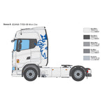 ITALERI 1/24 SCANIA 770S V8 "WHITE CAB"