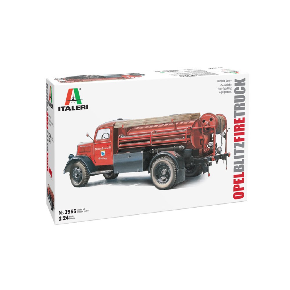 ITALERI 1/24 OPEL BLITZ FIRE TRUCK