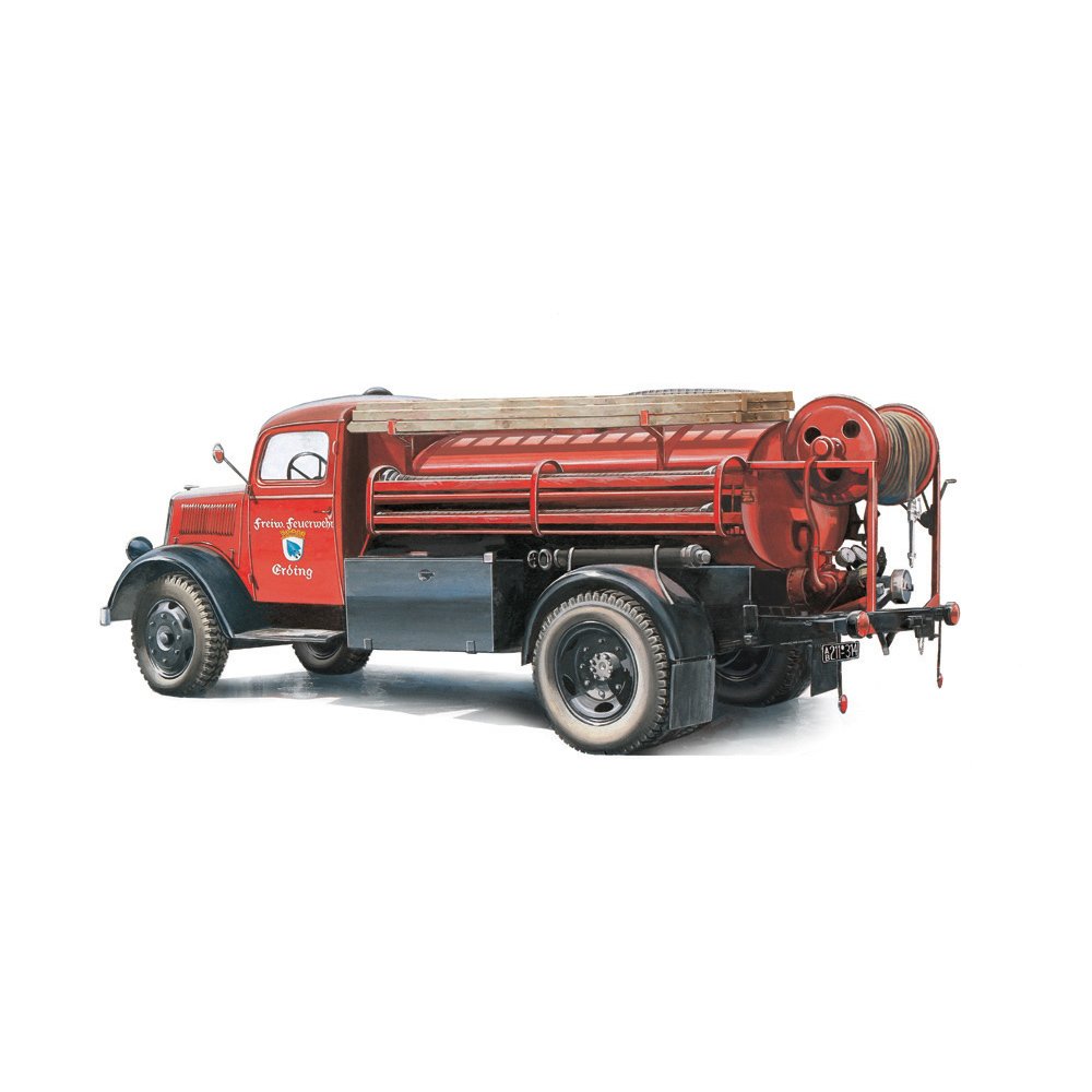 ITALERI 1/24 OPEL BLITZ FIRE TRUCK