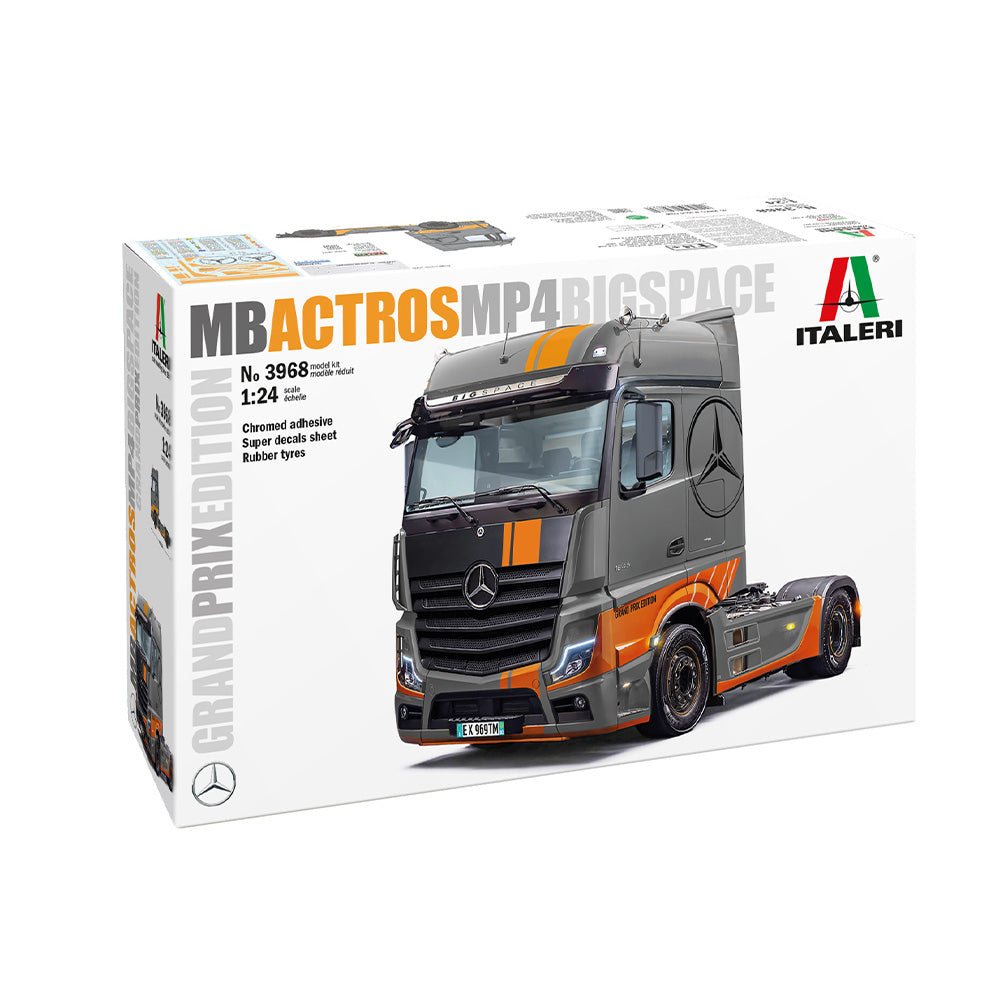 ITALERI 1/24 MERCEDES BENZ ACTROS MP4 BIG SPACE GRAND PRIX EDITION