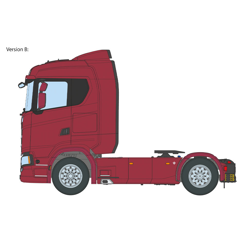 ITALERI 1/24 SCANIA S770 4X2 NORMAL ROOF "GREY CAB"