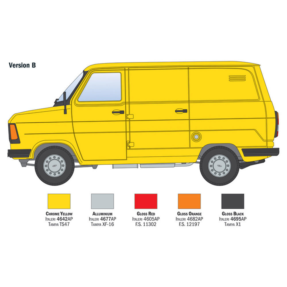 ITALERI 1/24 FORD TRANSIT "ITALERI"