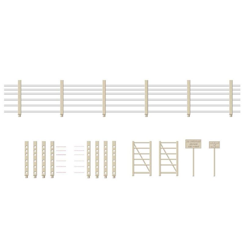 PECO RATIO CONCRETE FENCE POSTS GATES SIGNS ETC