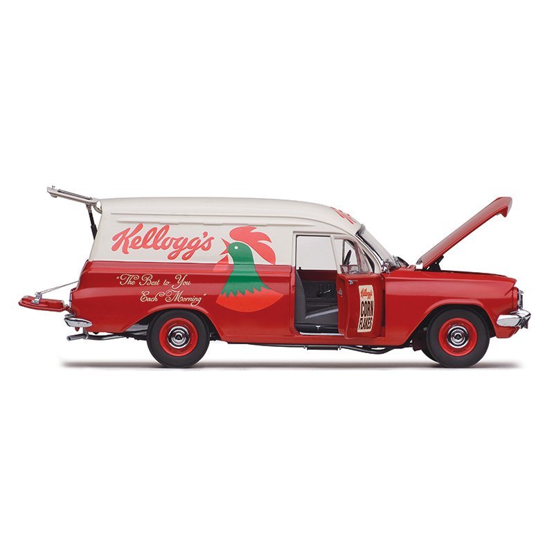 CLASSIC CARLECTABLES 1/18 HOLDEN EH PANEL VAN – KELLOGG'S (NO.4)