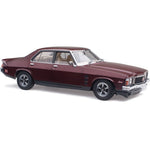 CLASSIC CARLECTABLES 1/18 HOLDEN HJ MONARO GTS SEDAN - CLARET METALLIC