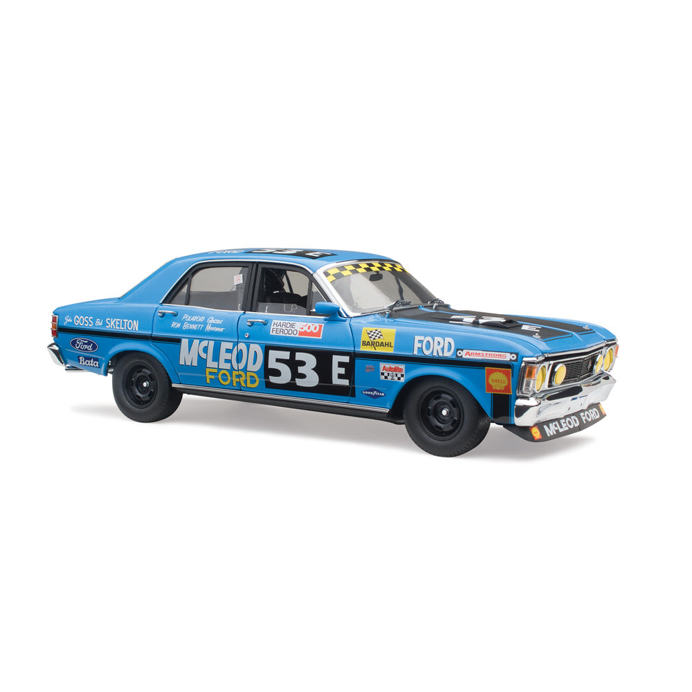 CLASSIC CARLECTABLES 1/18 FORD XW FALCON BATHURST 1970 53E - JOHN GOSS/BOB SKELTON