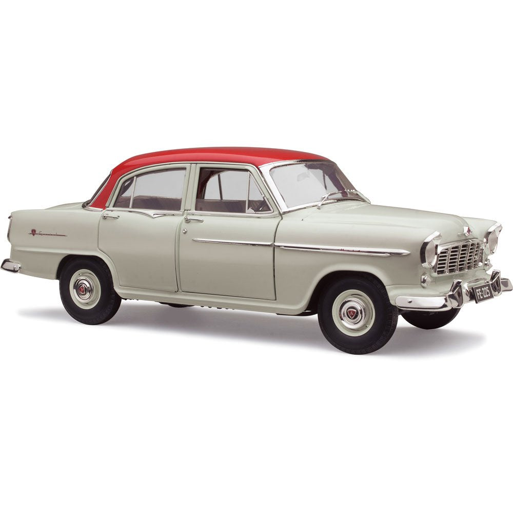 CLASSIC CARLECTABLES 1/18 HOLDEN FE SPECIAL - GYPSY RED OVER CASTLE GREY