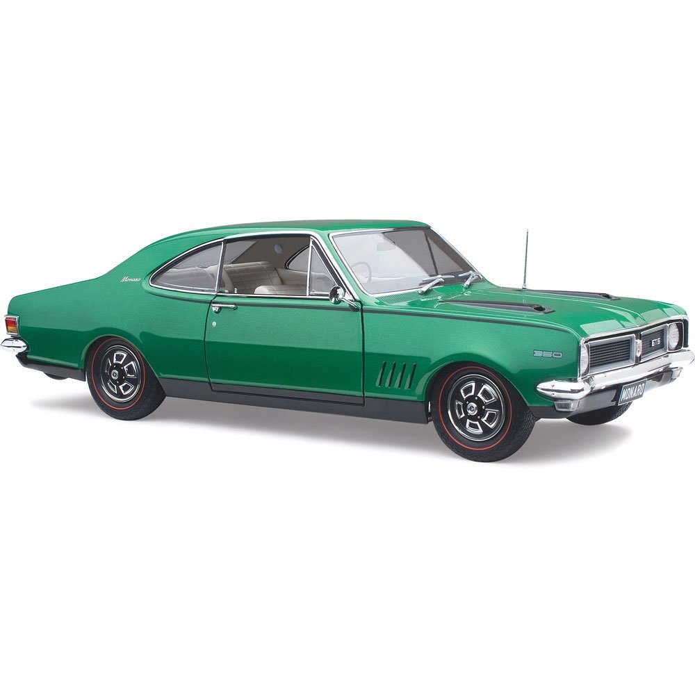 CLASSIC CARLECTABLES 1/18 HOLDEN HG MONARO GTS 350 - LAKESIDE GREEN