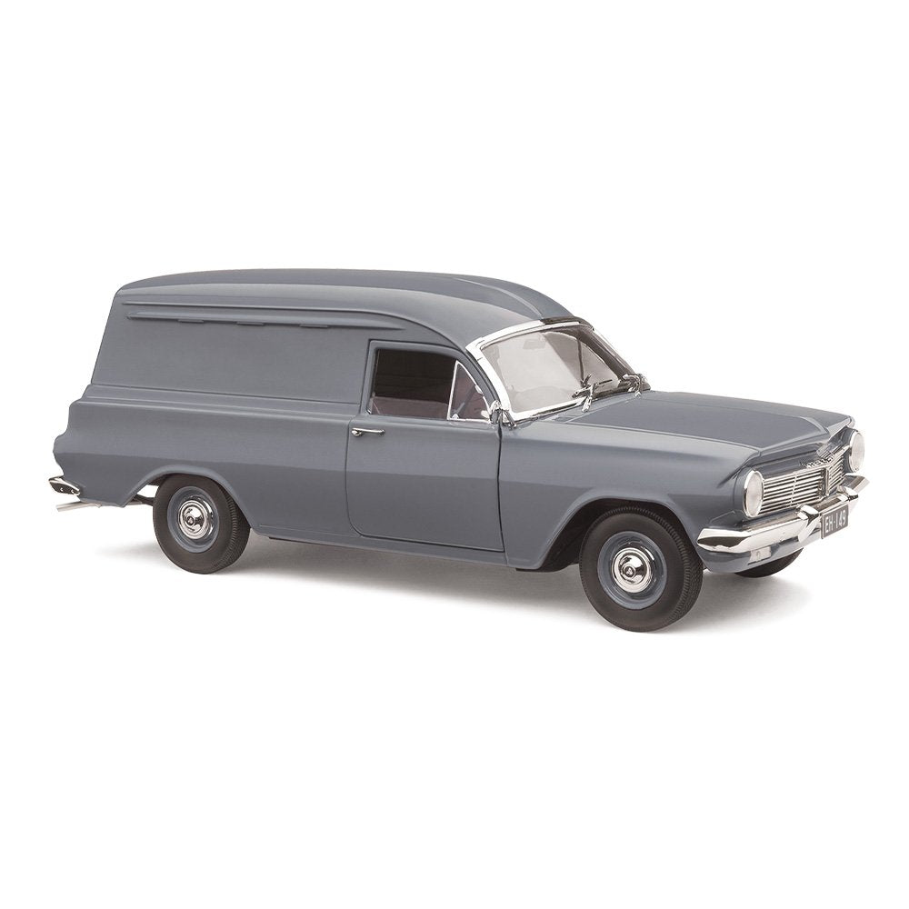 CLASSIC CARLECTABLES 1/18 HOLDEN EH PANEL VAN - GUNDAGAI GREY