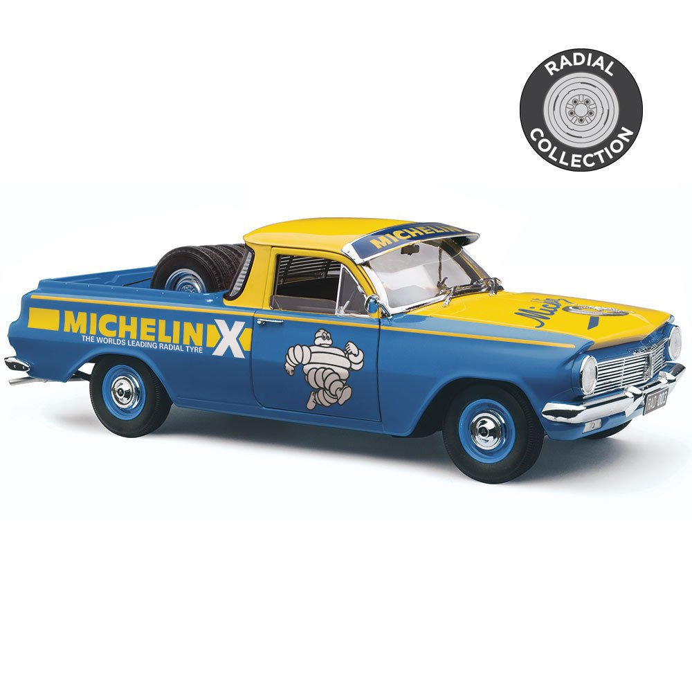 CLASSIC CARLECTABLES 1/18 HOLDEN EH UTILITY - MICHELLIN - RADIAL COLLECTION NO.3