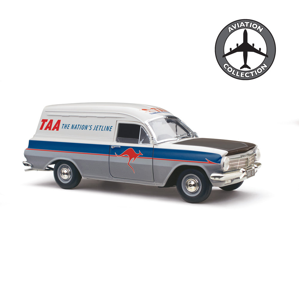 CLASSIC CARLECTABLES 1/18 HOLDEN EH PANEL VAN - TAA - AVIATION COLLECTION NO.01