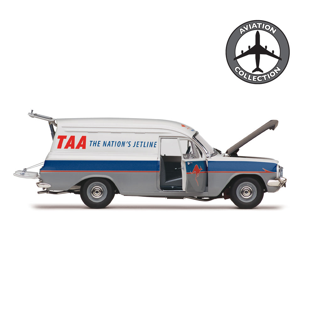 CLASSIC CARLECTABLES 1/18 HOLDEN EH PANEL VAN - TAA - AVIATION COLLECTION NO.01