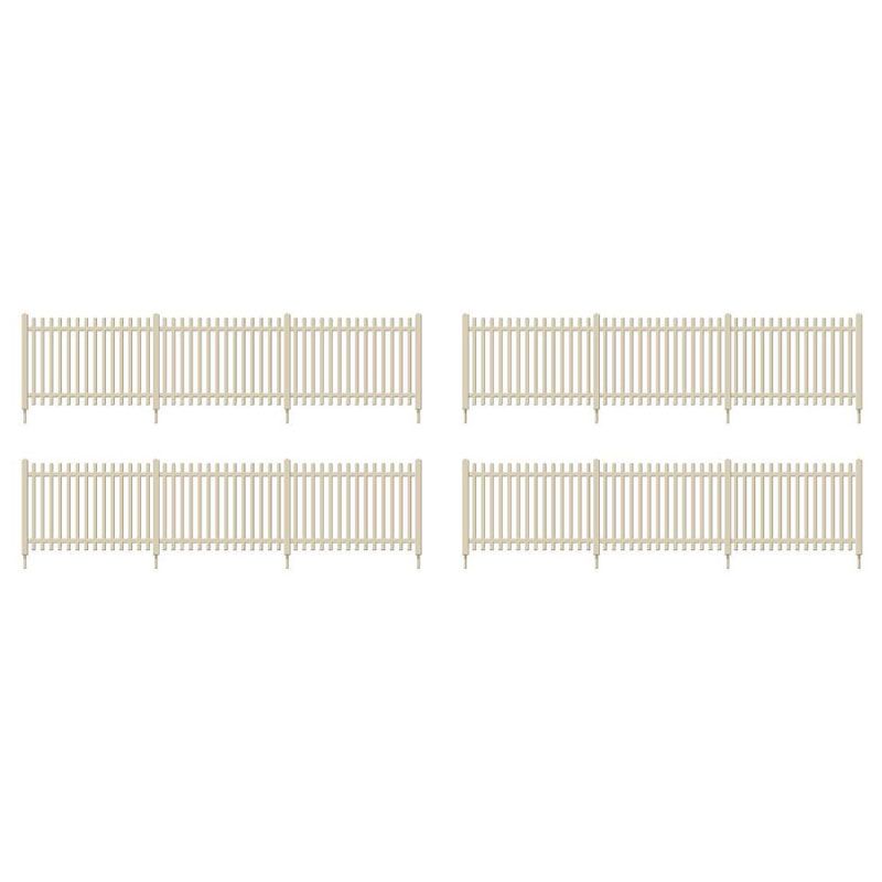 PECO RATIO SR PRECAST CONCRETE PALE FENCING