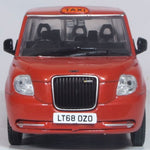OXFORD 1/43 TUPELO LEVC TAXI - RED