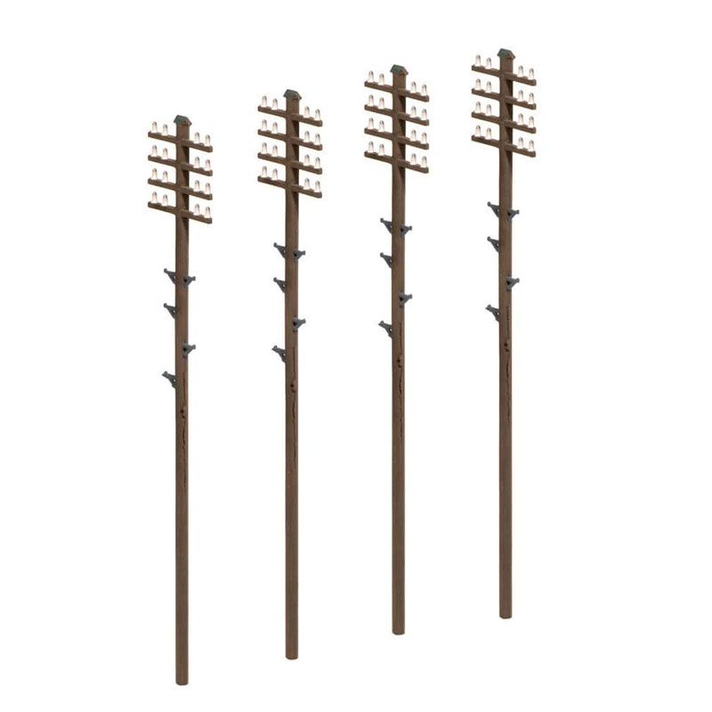 PECO RATIO TELEGRAPH POLES (16 PER PACK)