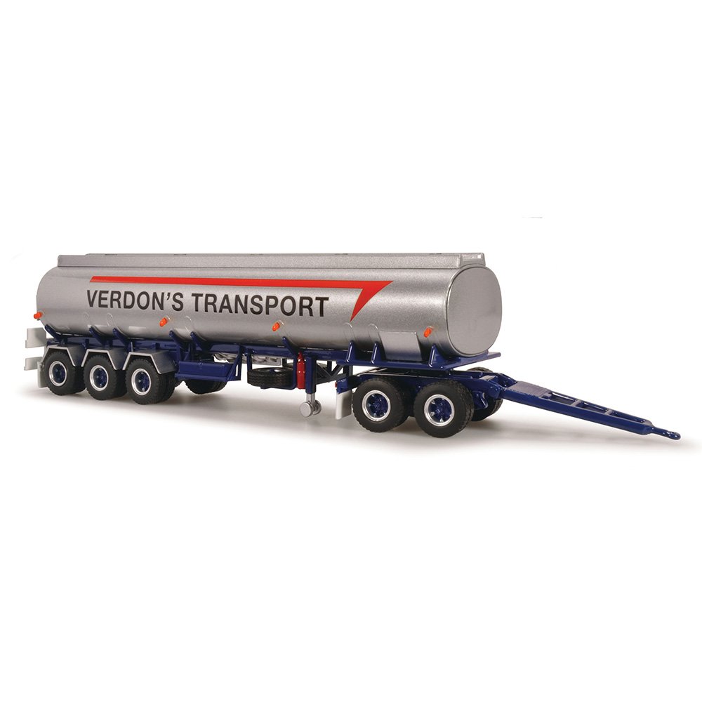 HIGHWAY REPLICAS 1/64 TANKER TRAILER & DOLLY - VERDON'S