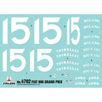 ITALERI 1/12 FIAT 806 GRAND PRIX