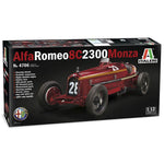 ITALERI 1/12 ALFA ROMEO 8C 2300 MONZA TAZIO NUVOLARI DRIVER