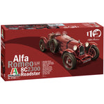 ITALERI 1/12 ALFA ROMEO 8C/2300 ROADSTER - ALFA ROMEO 110TH ANNIVERSARY