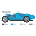 ITALERI 1/12 BUGATTI TYPE 35B - TARGA FLORIO 1928/MONACO GP 1930