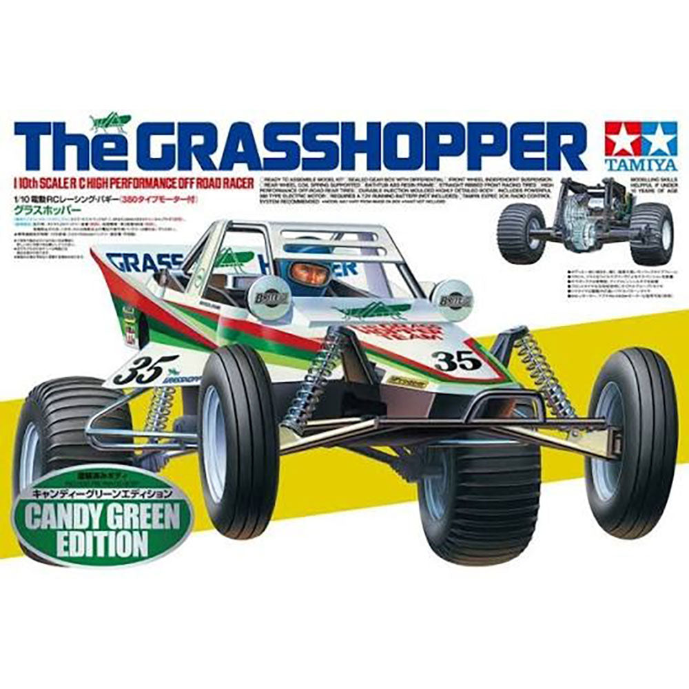 TAMIYA RC 1/10 THE GRASSHOPPER CANDY GREEN - LIMITED EDITION