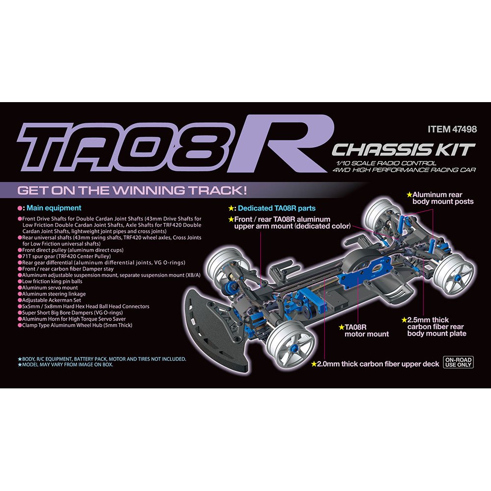 TAMIYA RC 1/10 TA08R CHASSIS KIT