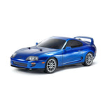 TAMIYA RC 1/10 TOYOTA SUPRA JZA80 - METALLIC BLUE PAINTED BODY (BT-01)