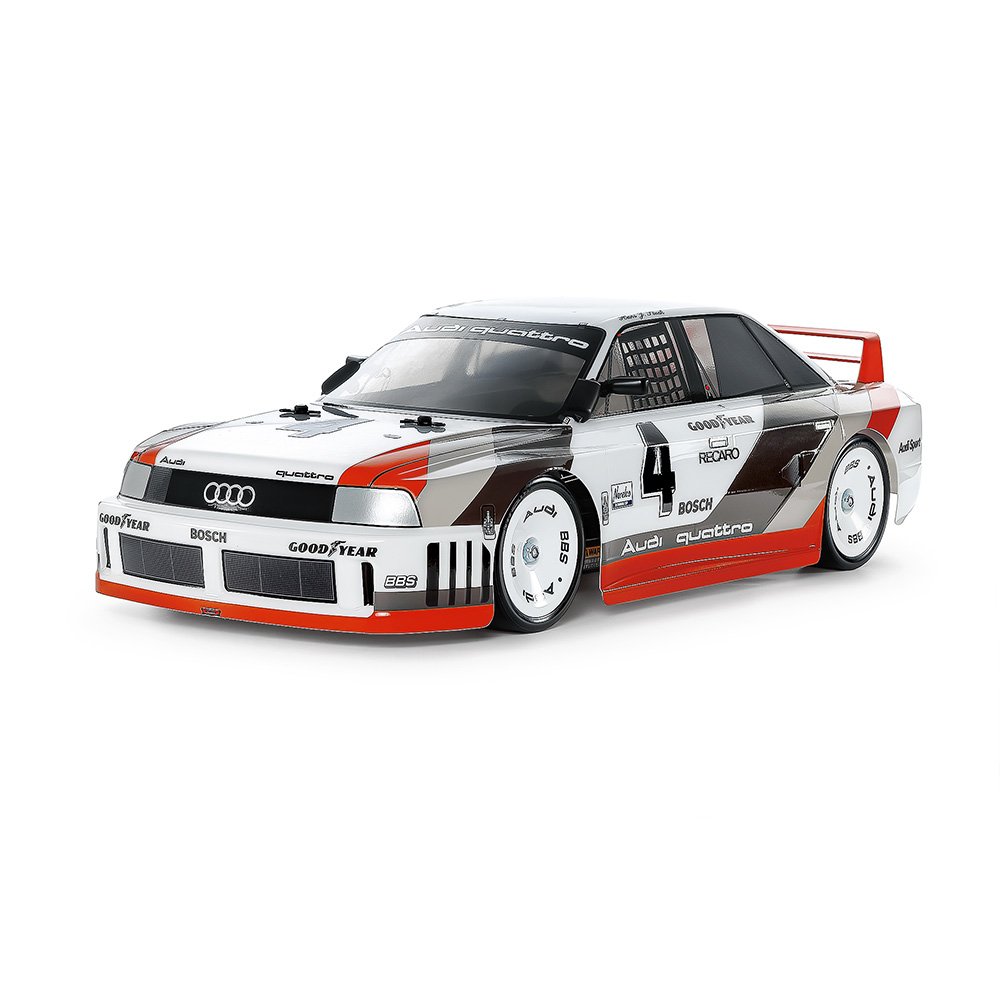 TAMIYA RC 1/10 AUDI 90 QUATTRO RACING - PAINTED BODY (TT-02)