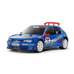 TAMIYA RC 1/10 PEUGEOT 306 MAXI - BLUE PAINTED BODY (BT-01)