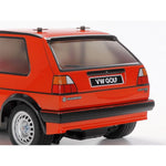 TAMIYA RC 1/10 VW GOLF II GTI 16V - RED PAINTED BODY (MB-01)