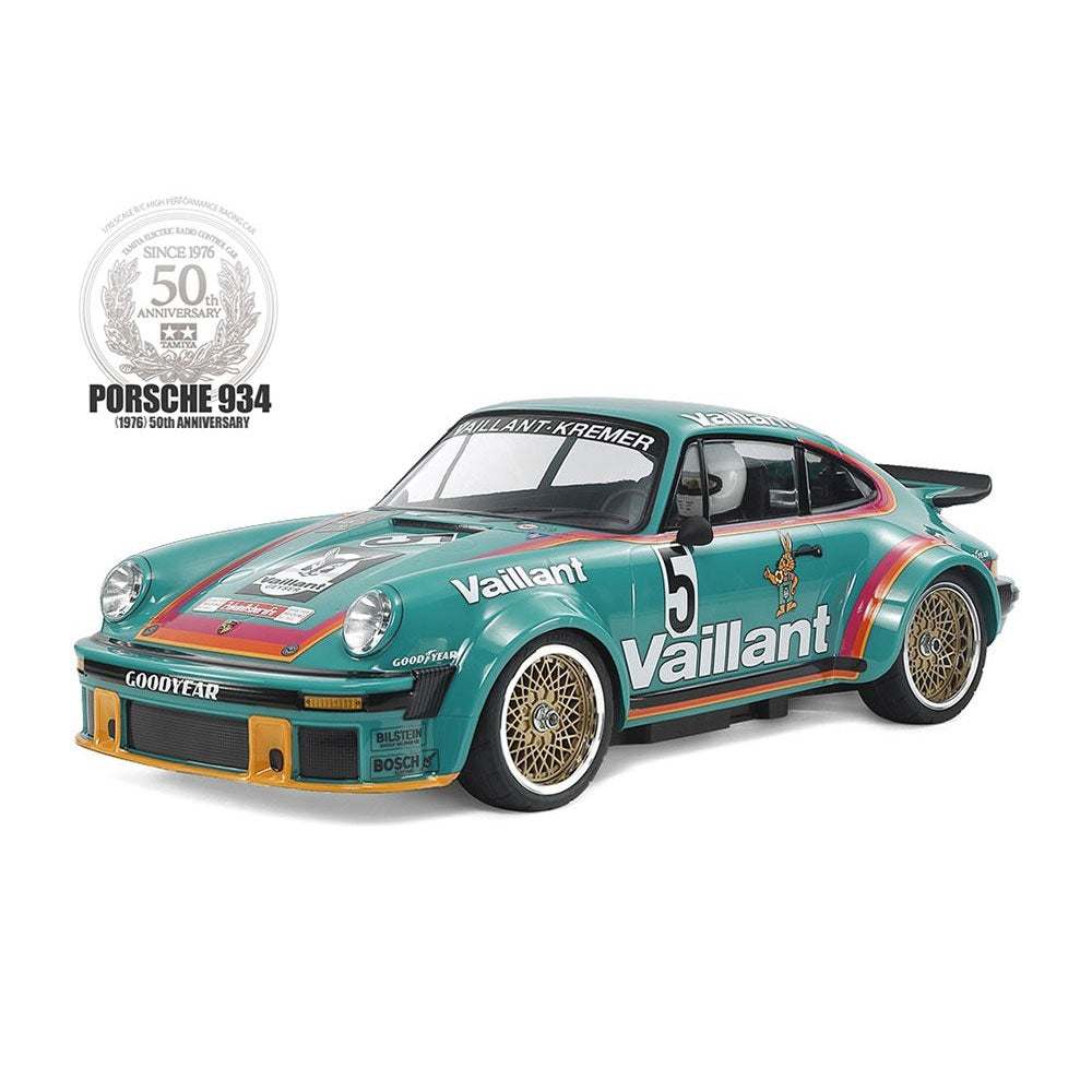 TAMIYA RC 1/10 PORSCHE 934 (1976) 50TH ANNIVERSARY