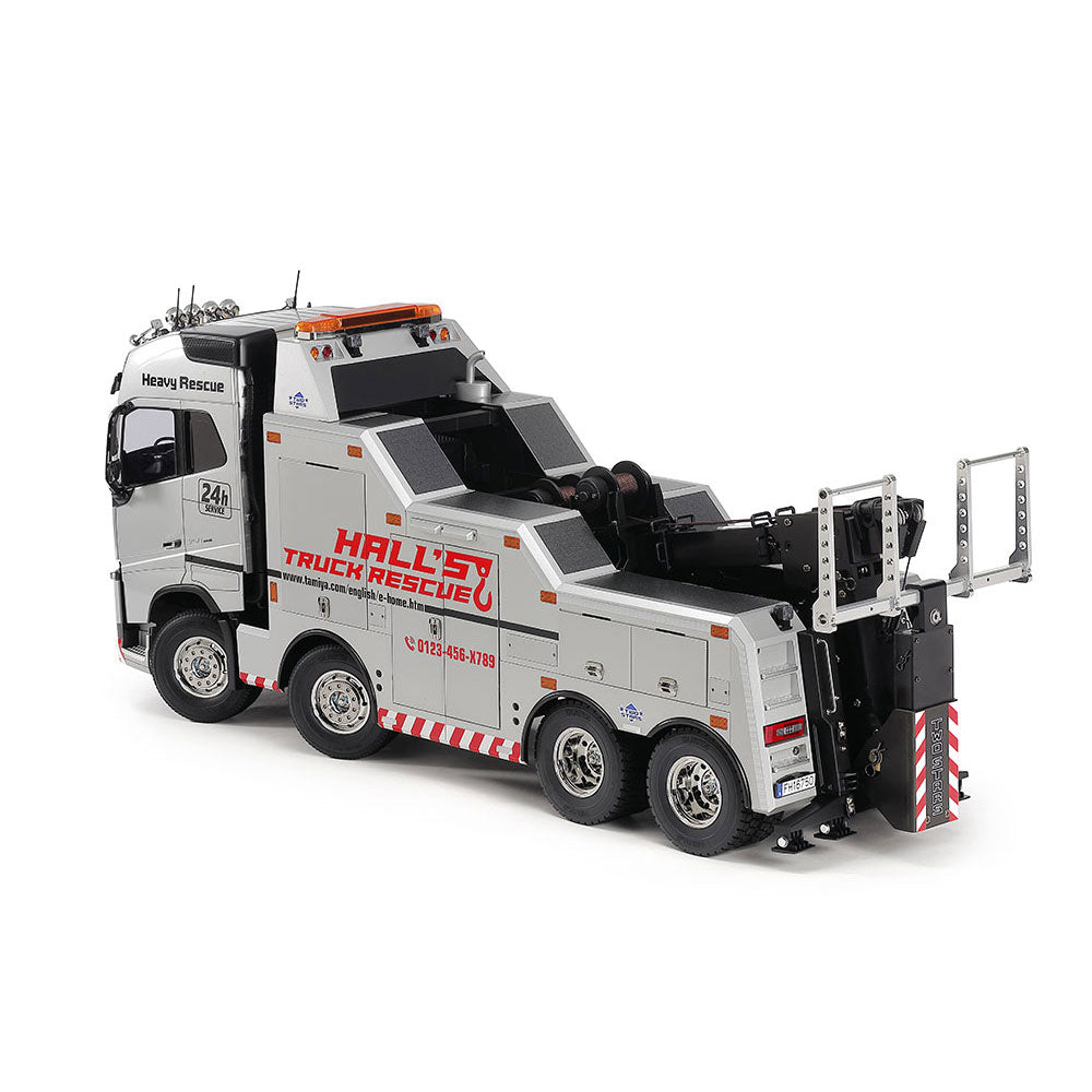 TAMIYA RC 1/14 VOLVO FH16 GLOBETROTTER TOW TRUCK SILVER EDITION