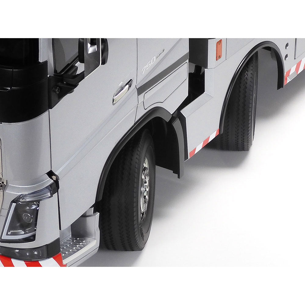 TAMIYA RC 1/14 VOLVO FH16 GLOBETROTTER TOW TRUCK SILVER EDITION