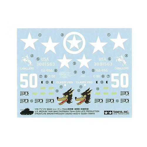 TAMIYA RC 1/35 US MEDIUM TANK M4A3 SHERMAN WITH CONTROL UNIT