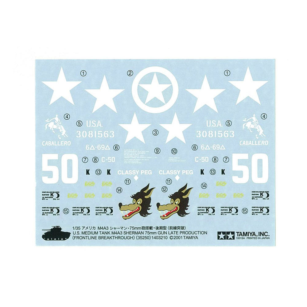 TAMIYA RC 1/35 US MEDIUM TANK M4A3 SHERMAN WITH CONTROL UNIT