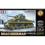 TAMIYA RC 1/35 US MEDIUM TANK M4A3 SHERMAN WITH CONTROL UNIT