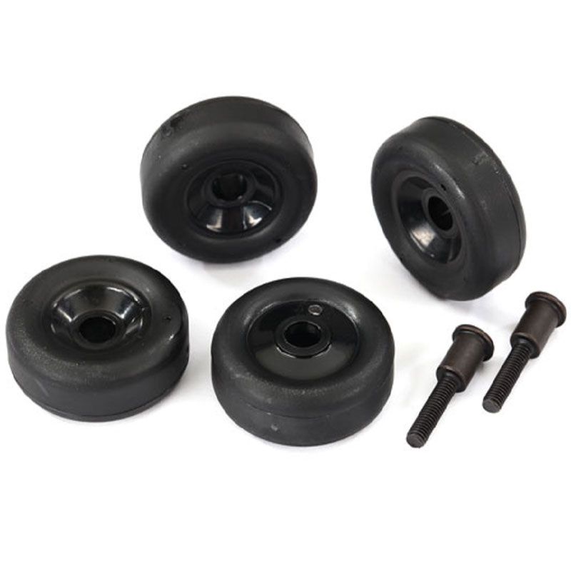 TRAXXAS WHEELS (2) / AXLES (2)