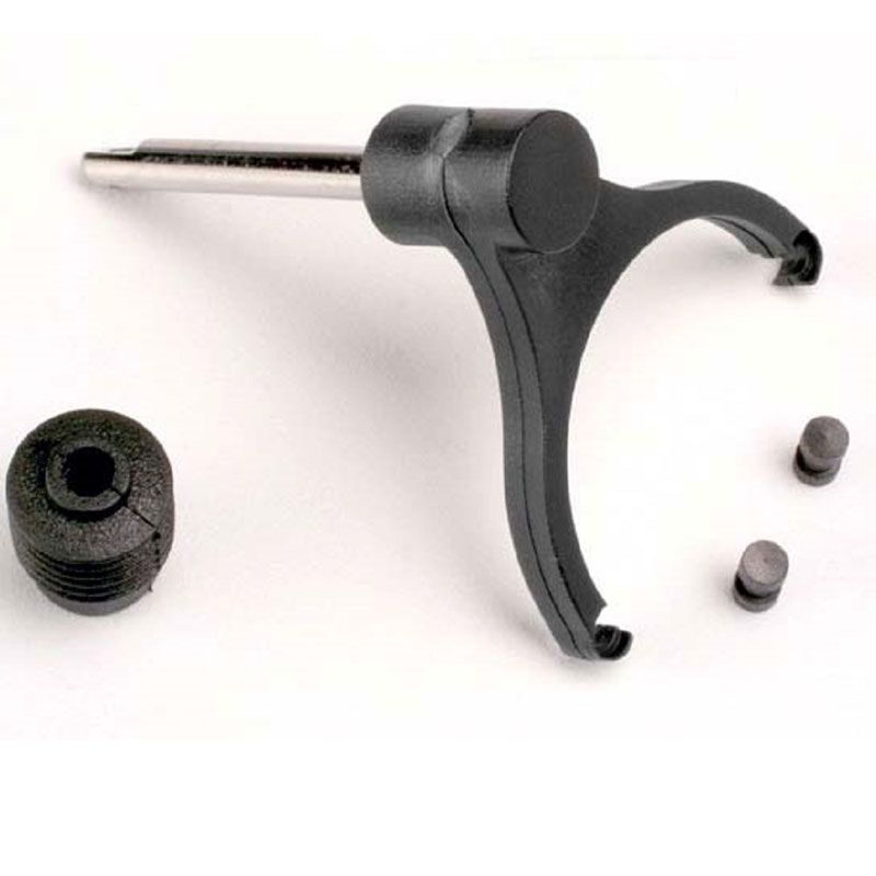 TRAXXAS SHIFT FORK-SHAFT/PADS