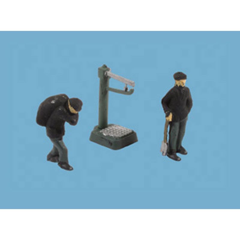 PECO/MODELSCENE COALMAN & SCALES