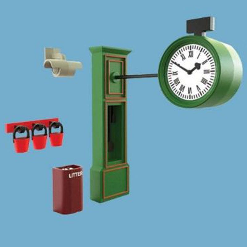 PECO/MODELSCENE PLATFORM ACCESSORIES / STEAM / ERA