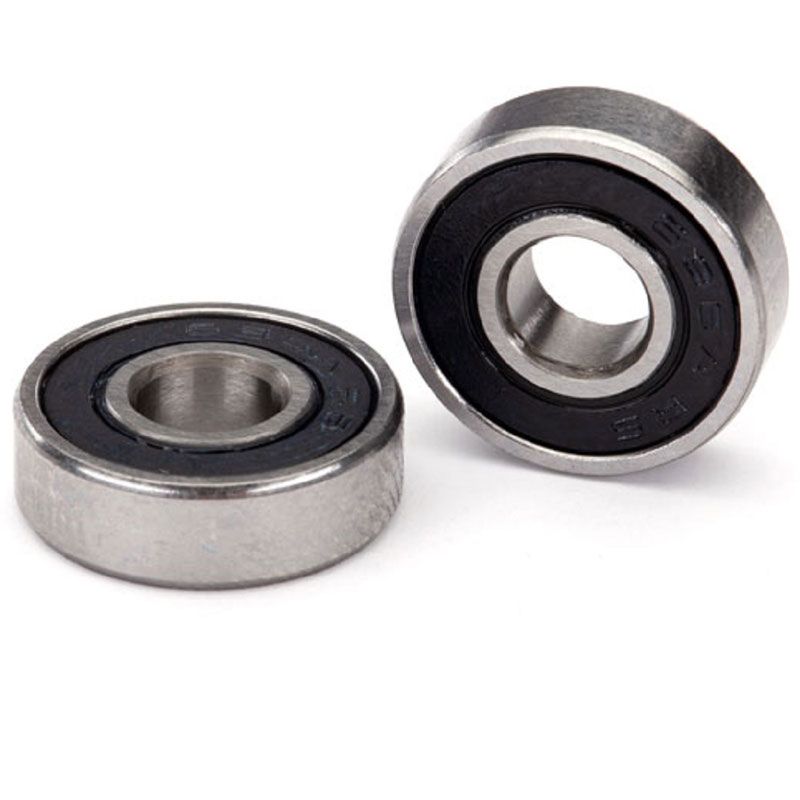 TRAXXAS BALL BEARING BLK RUBBER (6X16X5MM) (2)