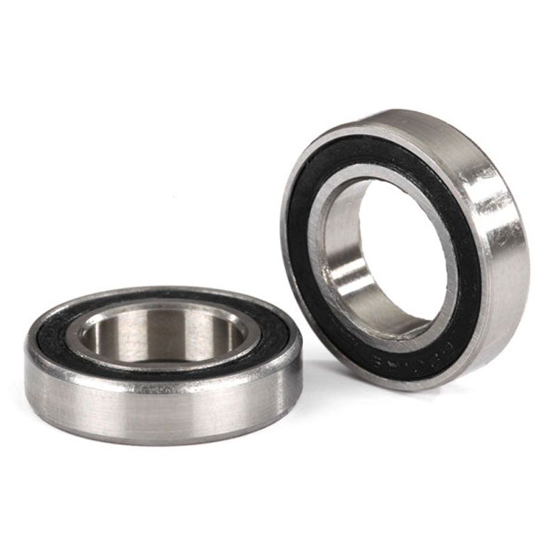 TRAXXAS BALL BEARINGS BLACK RUBBER SEALED (12X21X5MM) (2)