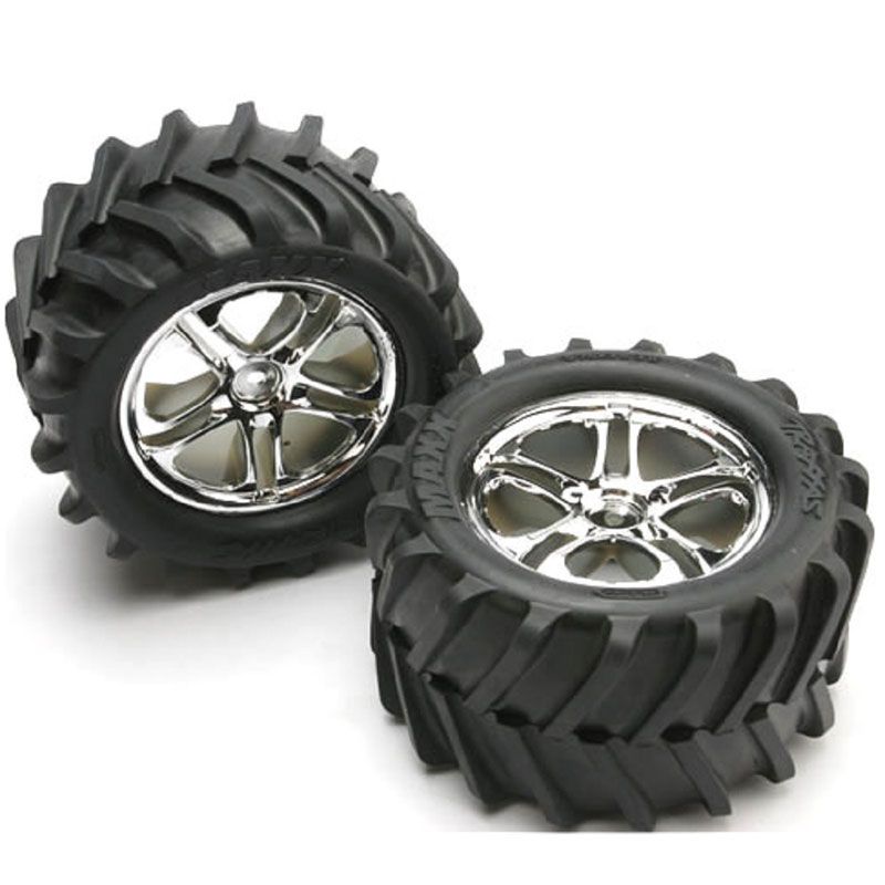 TRAXXAS TYRES & WHEELS (2)