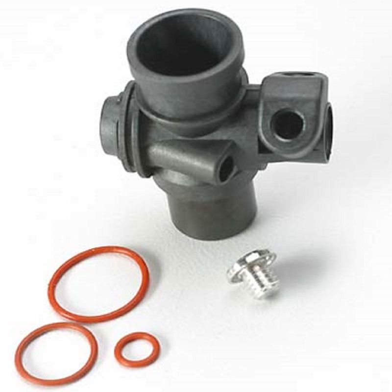 TRAXXAS CARB BODY/FUEL INLET