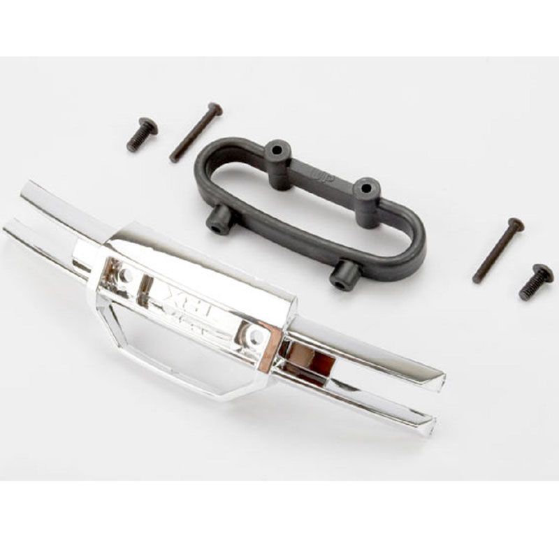 TRAXXAS BUMPER FRONT (CHROME)