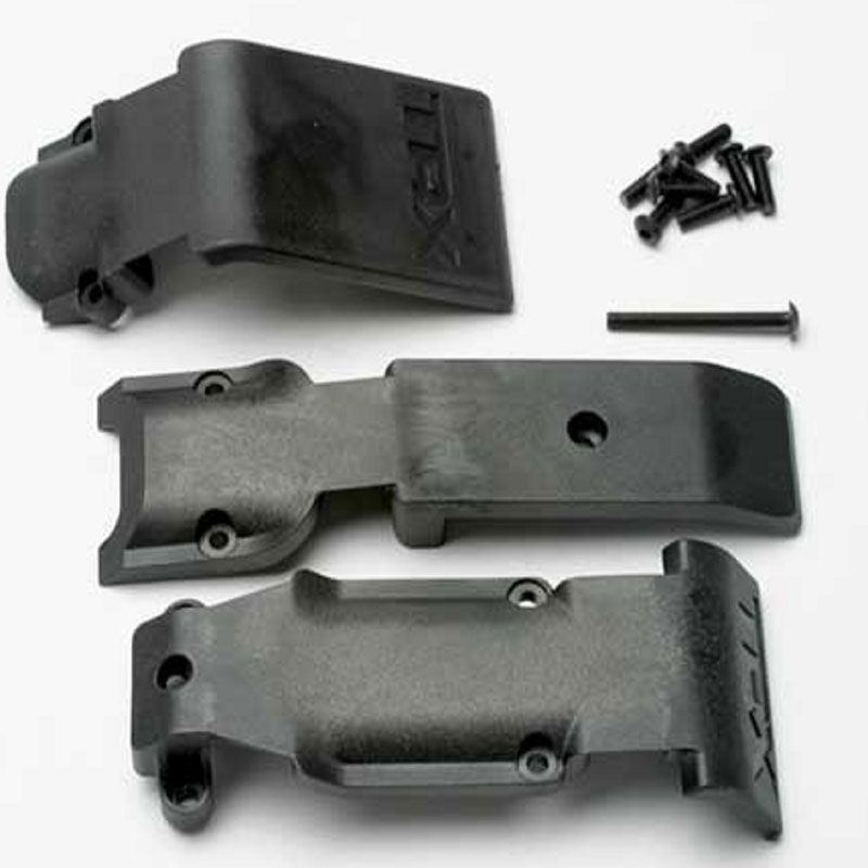 TRAXXAS SKID PLATE SET FRONT 2/REAR 1