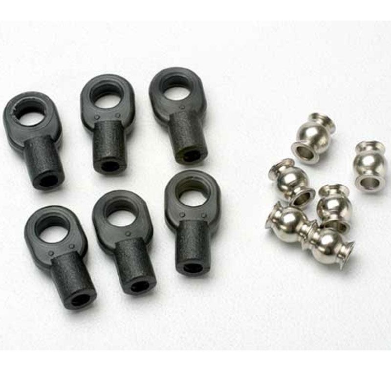 TRAXXAS ROD ENDS SMALL (HOLLOW)
