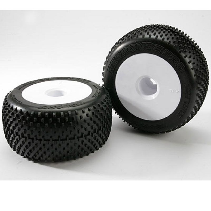 TRAXXAS TYRES AND WHEEL ASSY
